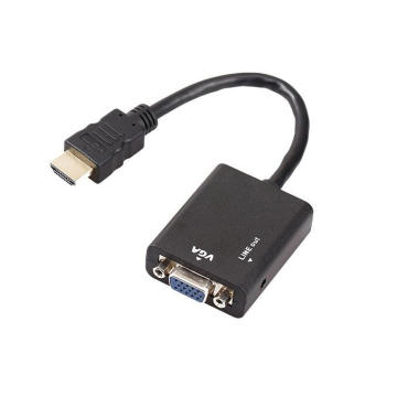 HDMI to VGA with Audio Cable